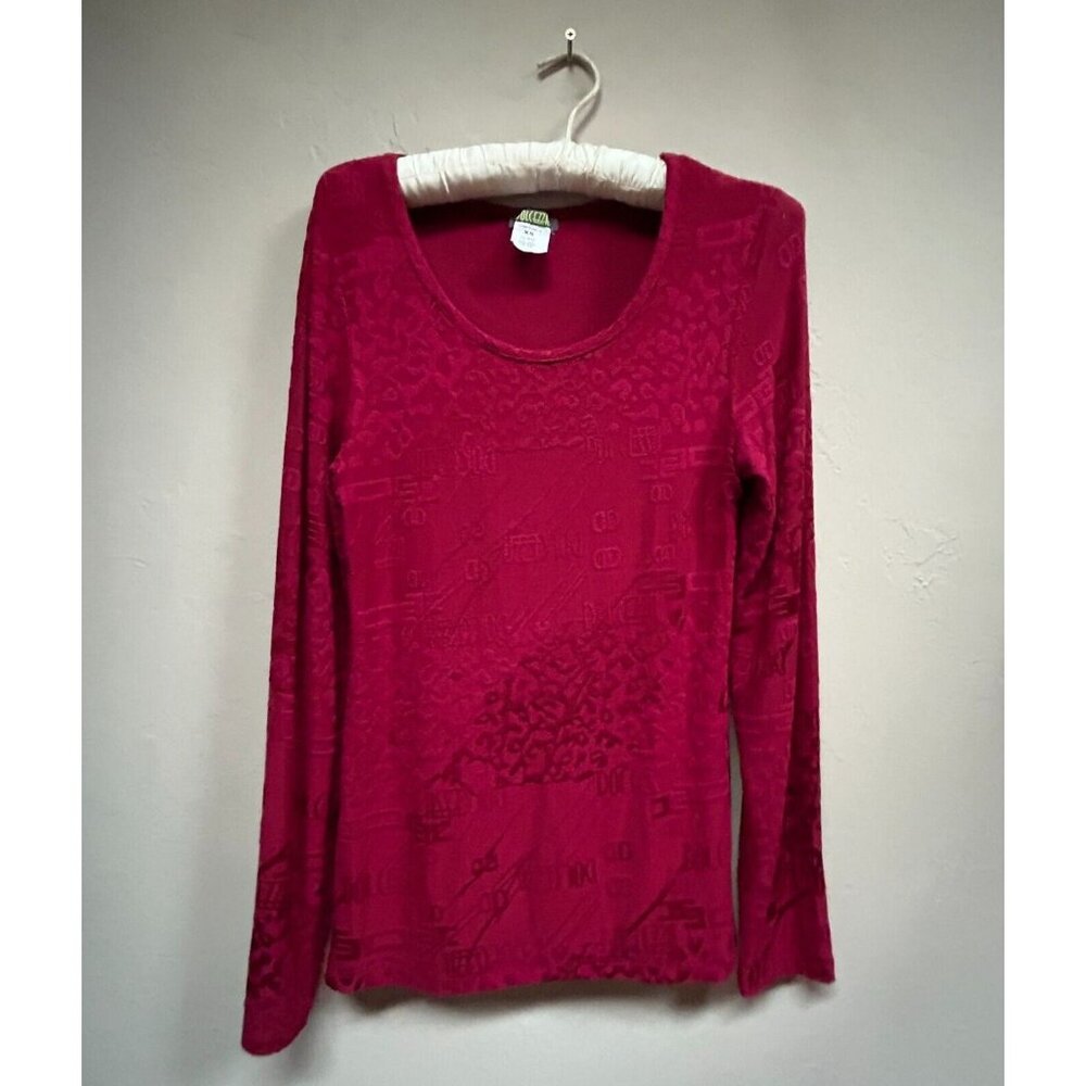 Dolcezza Womens Pullover Sweater Embroidered Long… - image 1